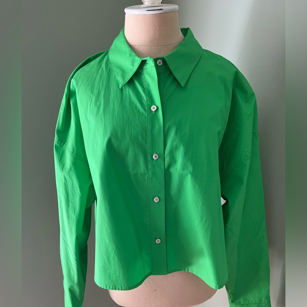 NWT Favorite Daughter Crop Blouse